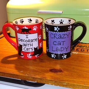 Crazy cat lady mugs